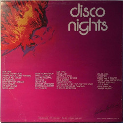 Various Artists: Highlight On Disco Nights  kansi VG+ levy EX Käytetty LP