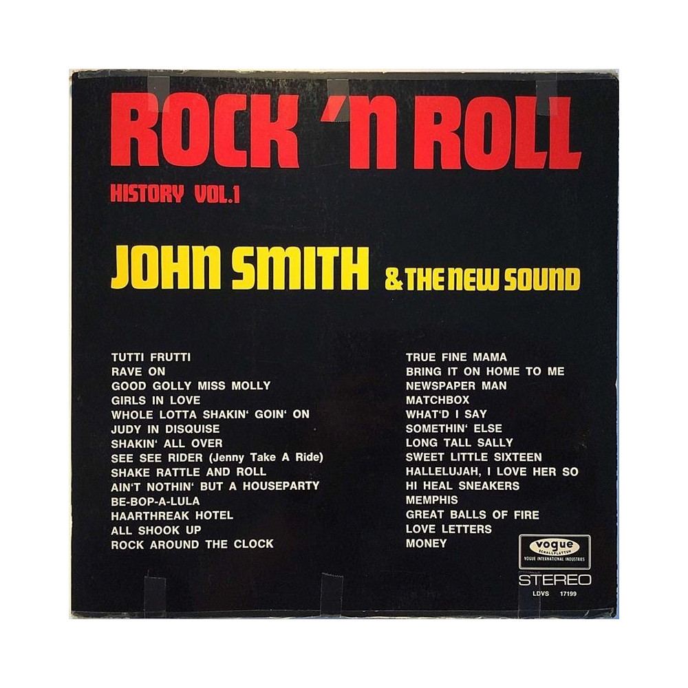 Smith John & The New Sound 1970 LOVS 17199 Rock 'N Roll History Vol. 1 2LP Begagnat LP