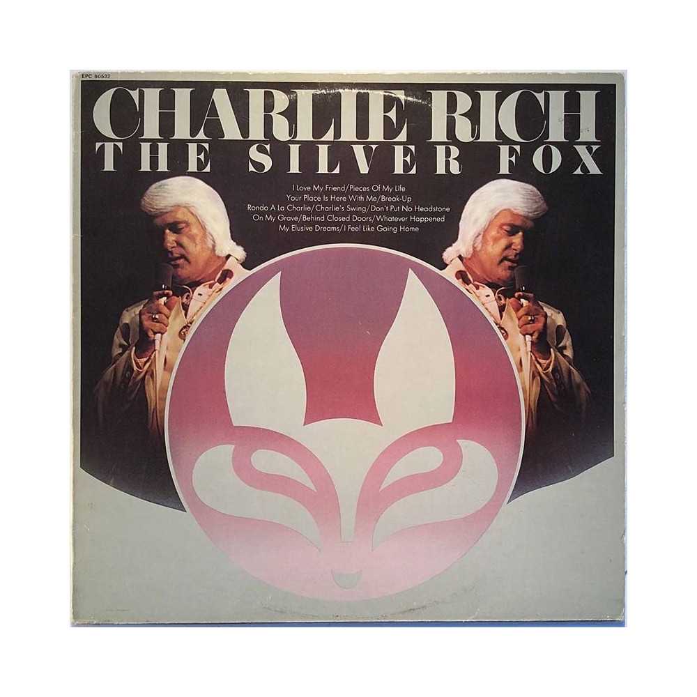 Rich Charlie: Silver Fox  kansi VG levy EX Käytetty LP