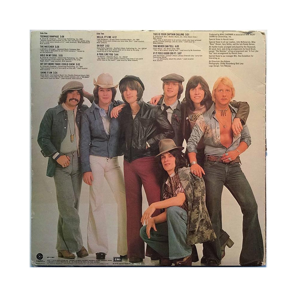 Bo Donaldson & The Heywoods: Farther On  kansi VG- levy VG Käytetty LP