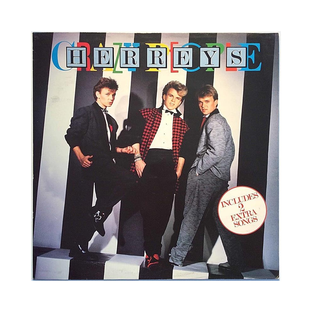 Herrey’s: Crazy People  kansi EX- levy EX Käytetty LP