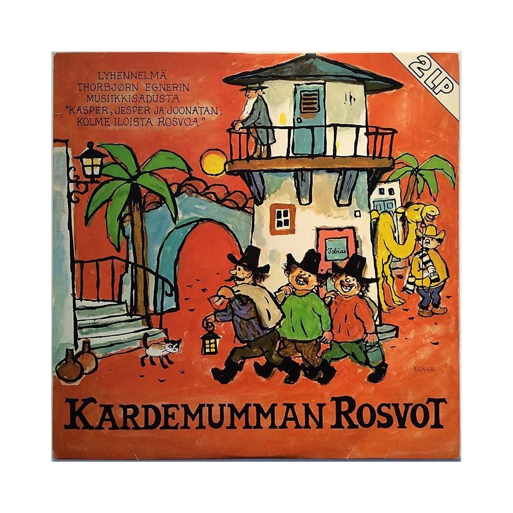 Kardemumman Orkesteri Ja Kuoro 1982 PL 40245 Kardemumman Rosvot 2LP Second hand LP