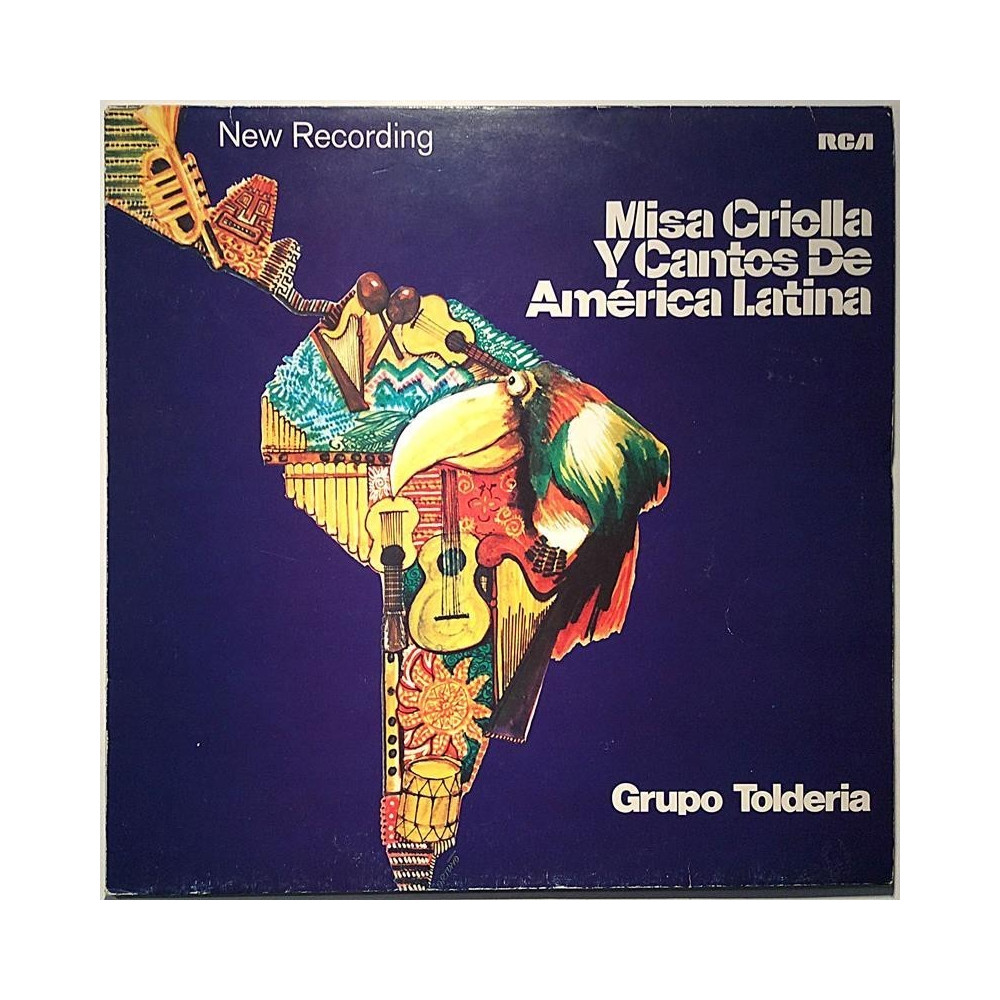 Grupo Toldería 1975 PL 30064 Misa Criolla Y Cantos De América Latina Second hand LP