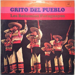 Los Bohemios Paraguayos: Vol.2 Grito Del Pueblo  kansi VG- levy VG Käytetty LP
