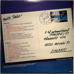 Various Artists 1981 BI-7009 Bella Italia! Second hand LP