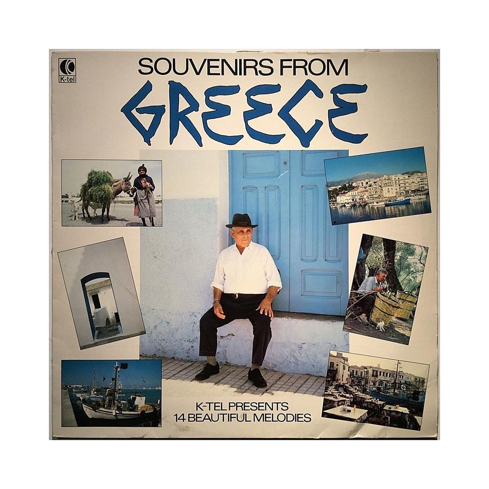 Various Artists 14 beautiful melodies: Souvenirs from Greece  kansi VG levy EX Käytetty LP