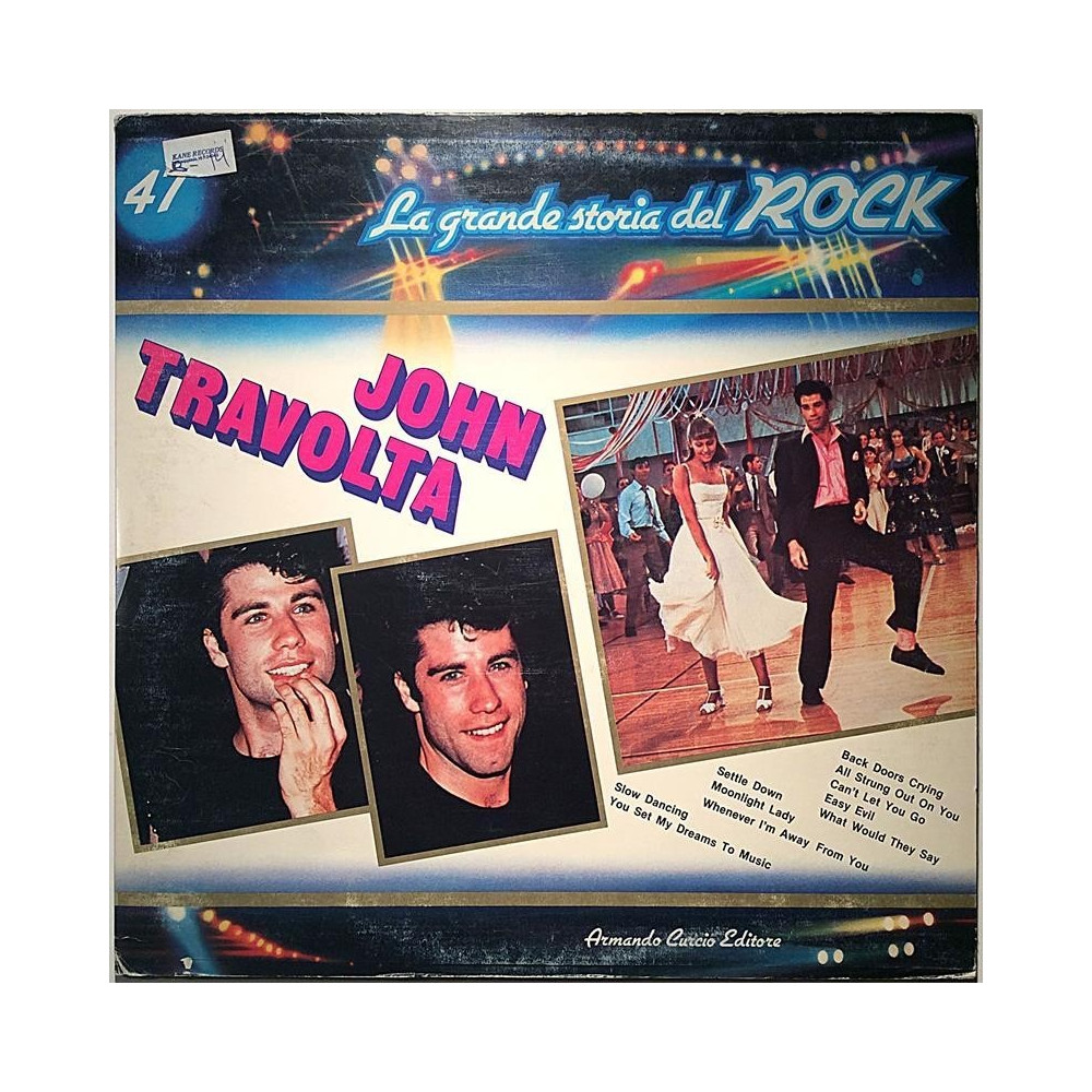 Travolta John 1982 GSR 47 Del Grande Storia del Rock Second hand LP