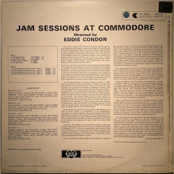 Directed by Eddie Condon 1969 AHC179 Jam Sessions At Commodore Begagnat LP