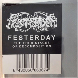 Festerday: Four Stages Of Decomposition 3LP  kansi EX levy EX Käytetty LP