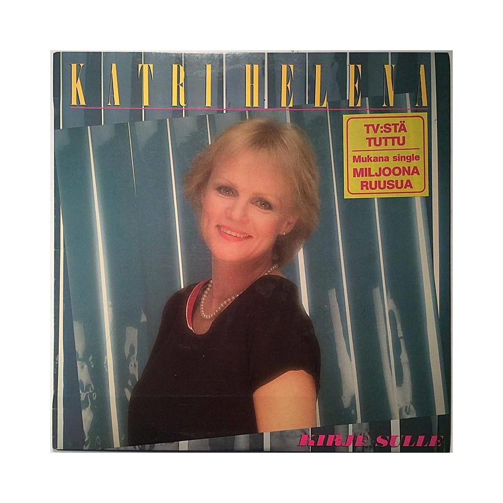 Katri Helena 1984 SLP 705 Kirje sulle Begagnat LP