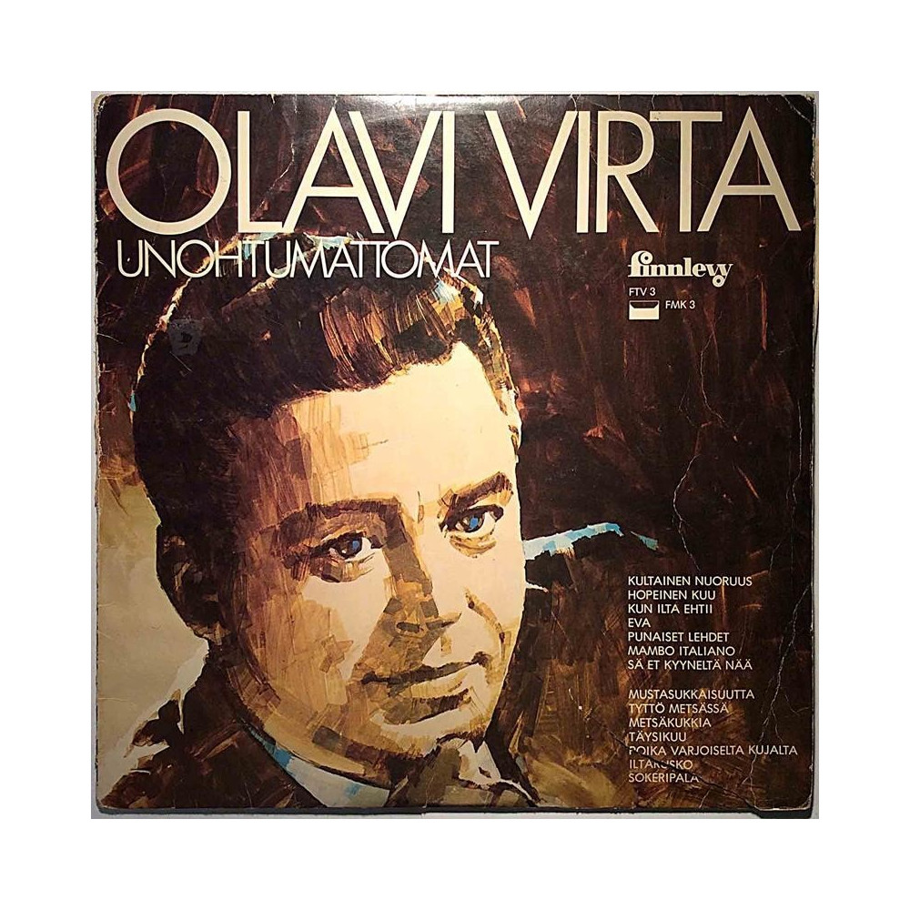 Virta Olavi 1976 FTV 3 Unohtumattomat Second hand LP