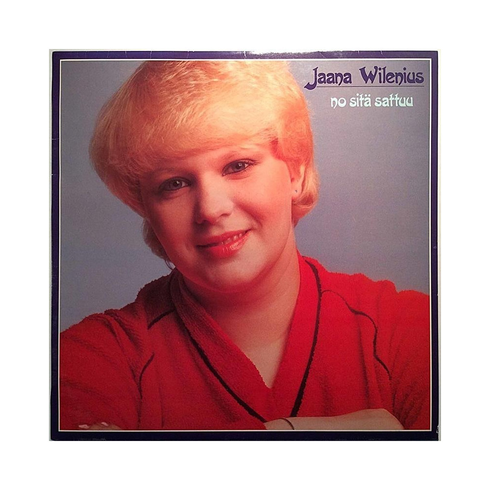 Wilenius Jaana 1982 SPEL 347 No sitä sattuu Second hand LP