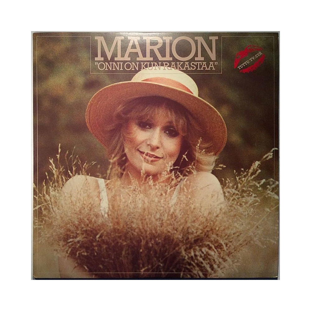 Marion: Onni on kun rakastaa  kansi EX levy EX Käytetty LP