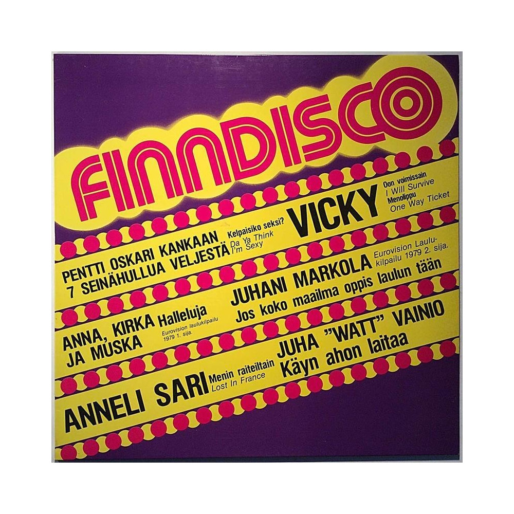 Eri Esittäjiä 1979 DELP 19 Finndisco Second hand LP