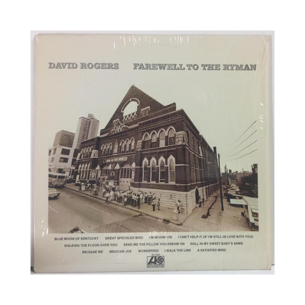 Rogers David: Farewell To The Ryman  kansi EX levy EX Käytetty LP