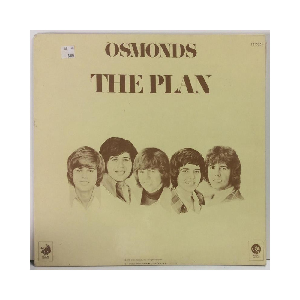 Osmonds : The Plan - Begagnat LP