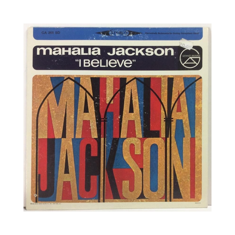 Jackson Mahalia : I Believe - Second hand LP