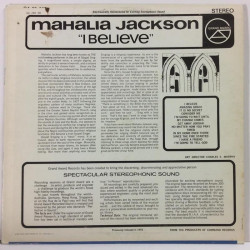 Jackson Mahalia : I Believe - Second hand LP