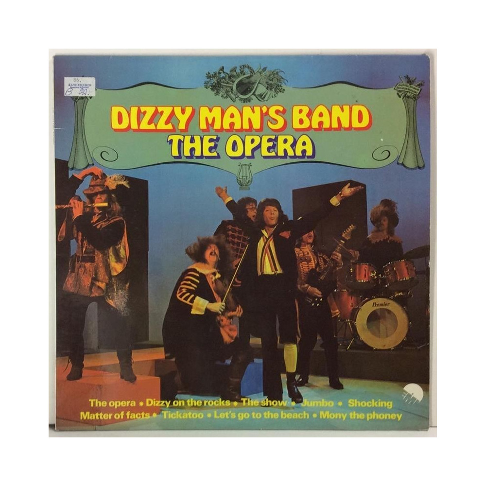 Dizzy Mans Band: The Opera  kansi EX- levy EX- Käytetty LP