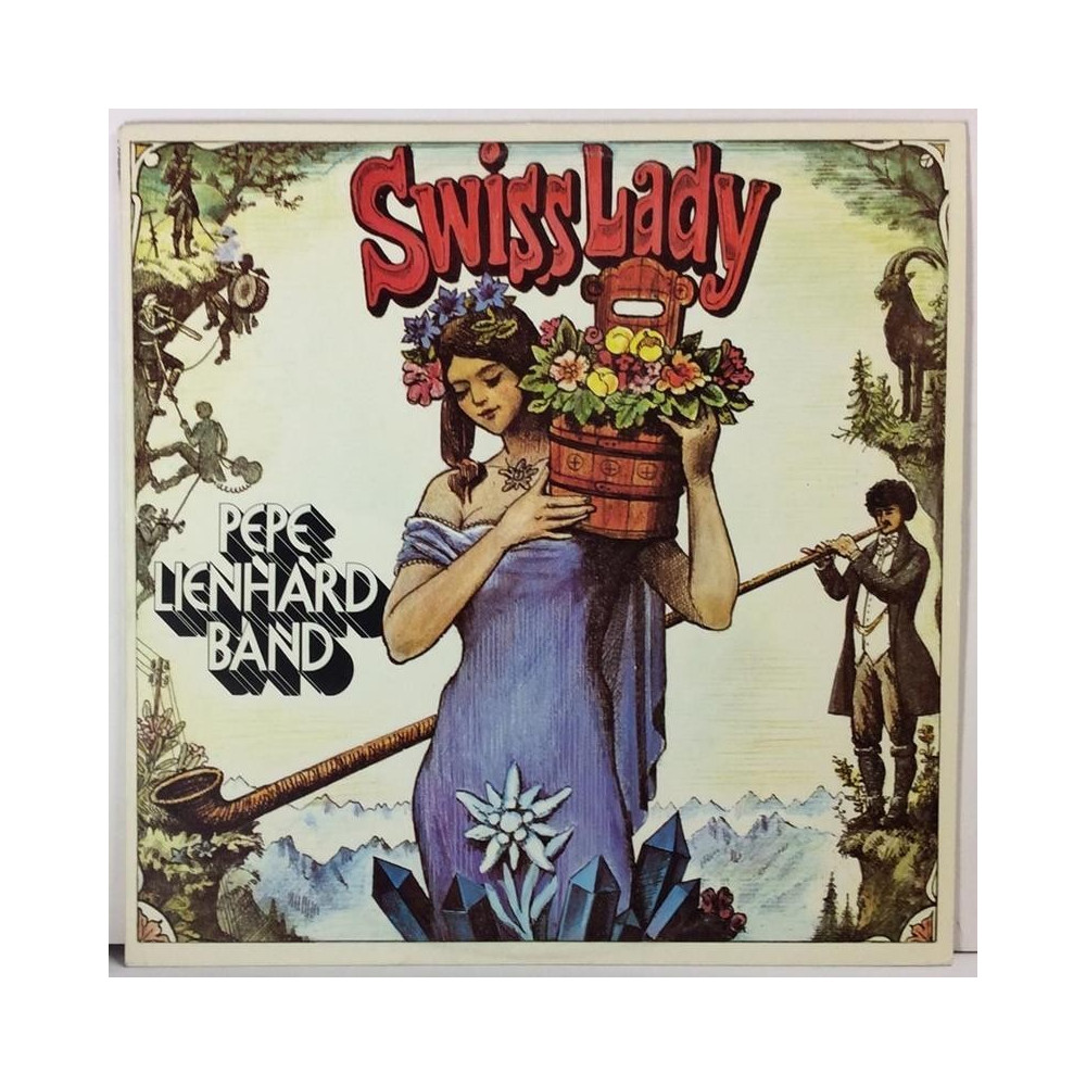 Lienhard Pepe Band: Swiss Lady  kansi EX- levy EX- Käytetty LP