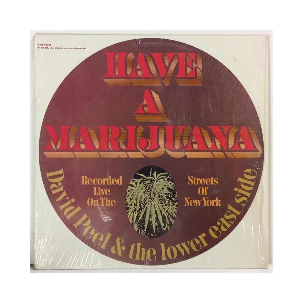 Peel David The Lower East Side : Have A Marijuana - Used LP