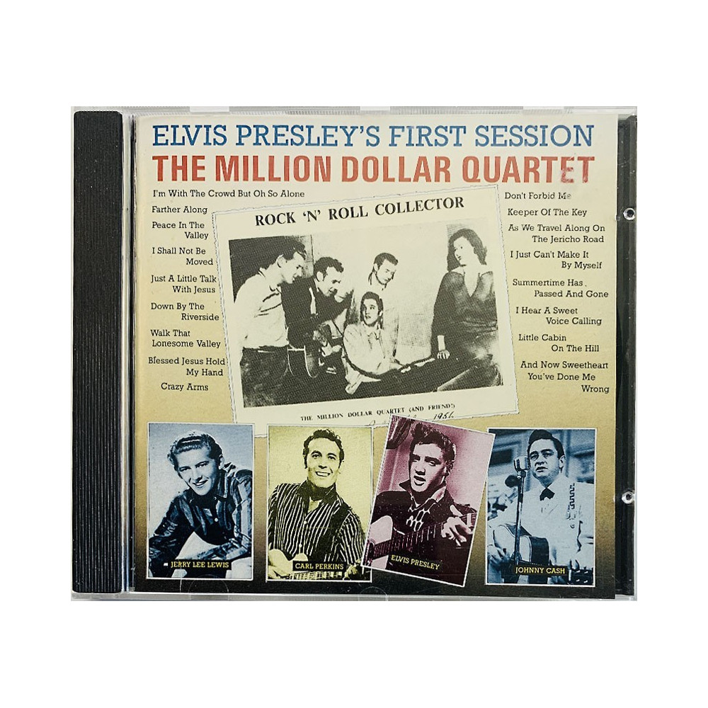 Million Dollar Quartet CD Elvis Presley's First Session  kansi EX levy EX Käytetty CD