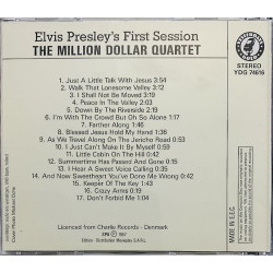 Million Dollar Quartet CD Elvis Presley's First Session  kansi EX levy EX Käytetty CD