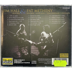 Hall Jim & Pat Metheny 1999 CD-83442 Jim Hall & Pat Metheny CD Begagnat