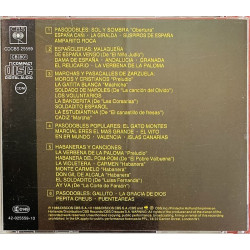 Luis Cobos Dirige Royal Phil. Orch. CD Sol Y Sombra  kansi EX levy EX Käytetty CD