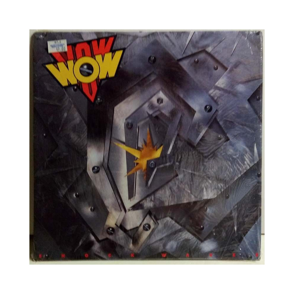 Wow Wow: Shock Waves  kansi EX levy EX Käytetty LP