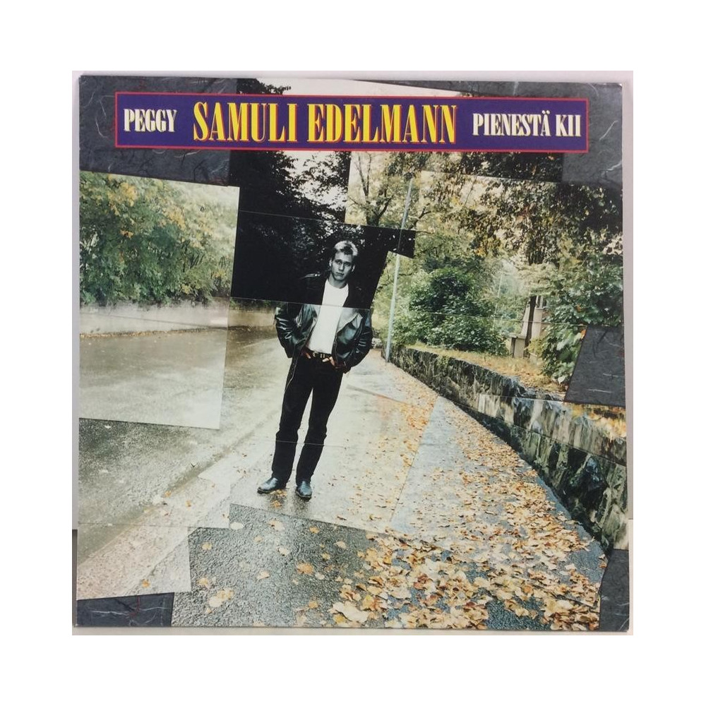 Edelmann Samuli: Peggy Pienestä Kii  kansi EX levy EX Käytetty LP
