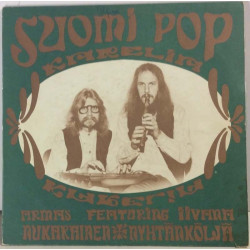 Karelia: Suomi Pop  kansi VG+ levy VG Käytetty LP