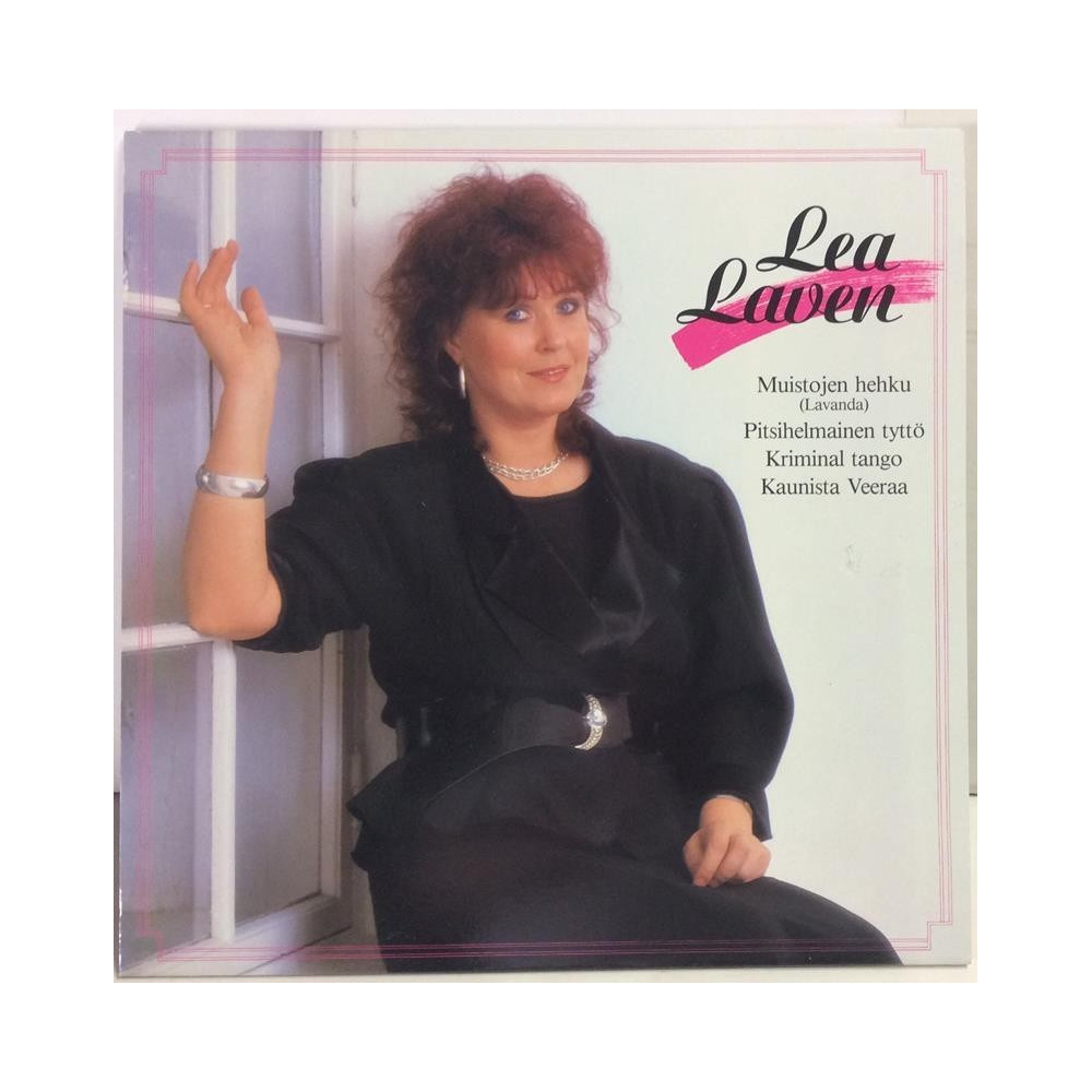 Laven Lea: Lea Laven -87  kansi EX levy EX Käytetty LP