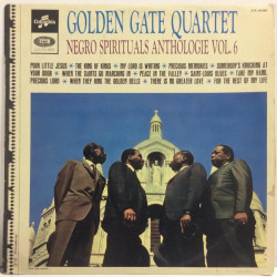 Golden Gate Quartet: Negro Spirituals Anthology vol.6  kansi VG+ levy VG+ Käytetty LP
