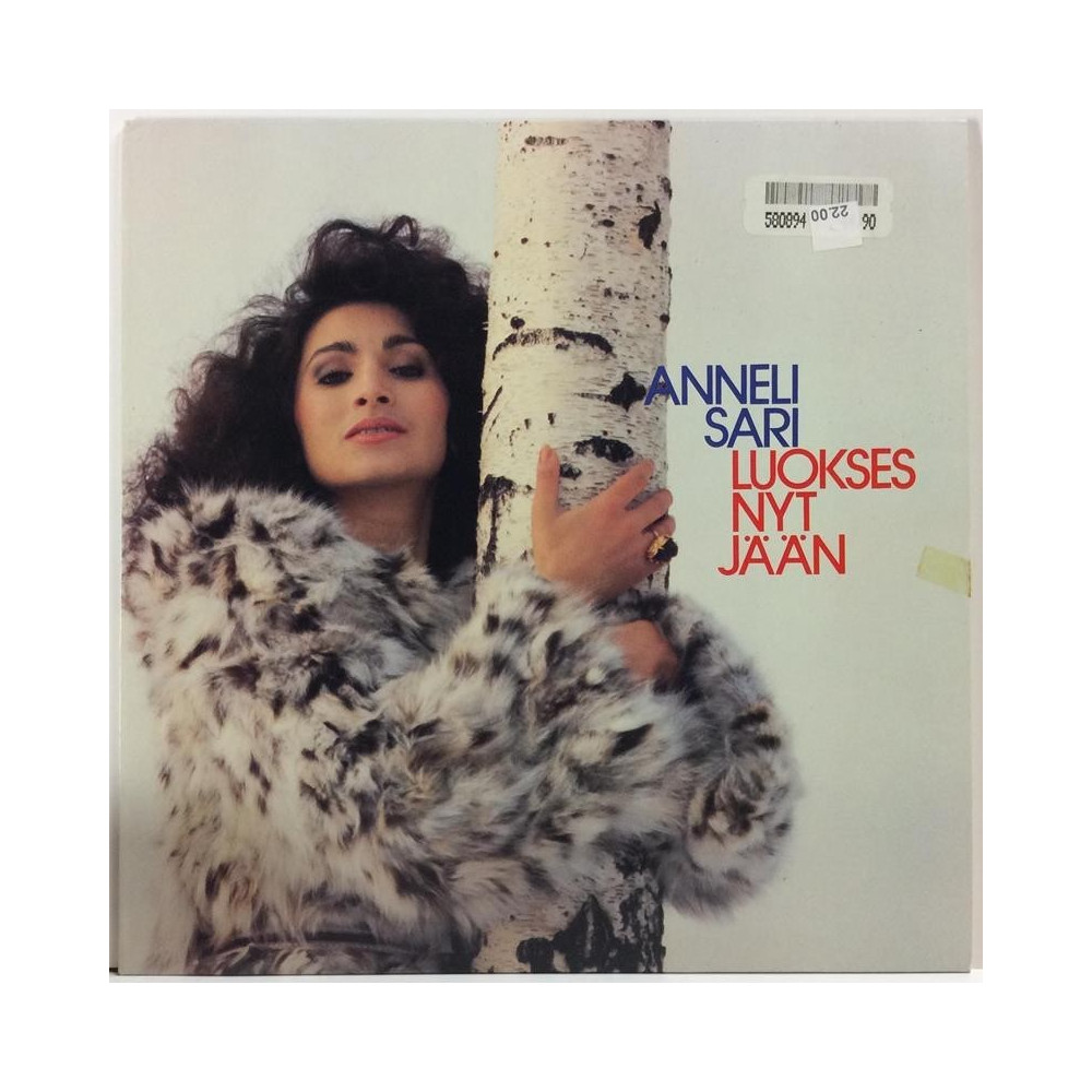 Sari Anneli: Luokses Nyt Jään  kansi EX levy EX Käytetty LP