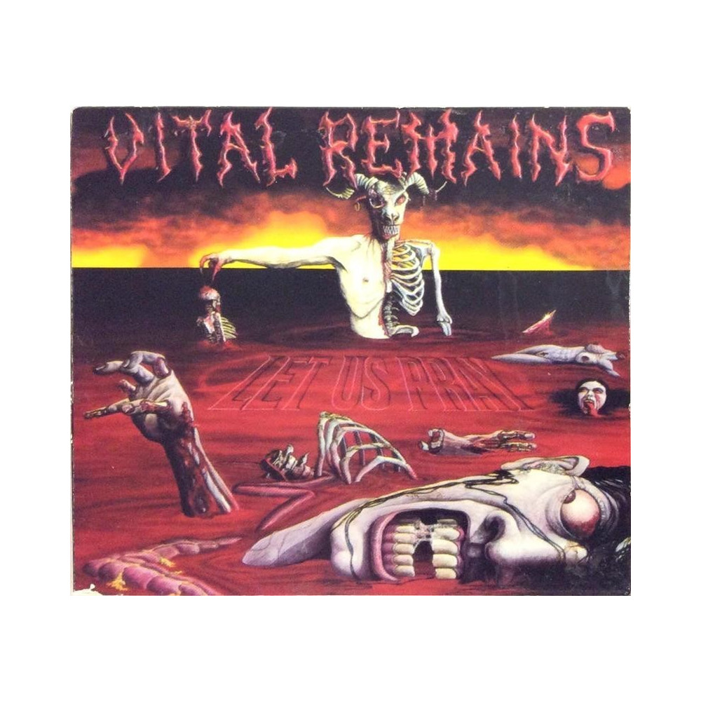 Vital Remains : Let Us Pray (eka) 1992 HEAVY PEACEVILLE tuotelaji: Käytetty CD