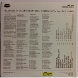 Helsingin Työväenyhdistyksen Soittokunta : Taistojen Tiellä - Second hand LP