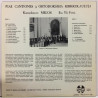 Kamarikuoro Melos : Piae Cantiones ja Ortodoksisia Lauluja - Begagnat LP
