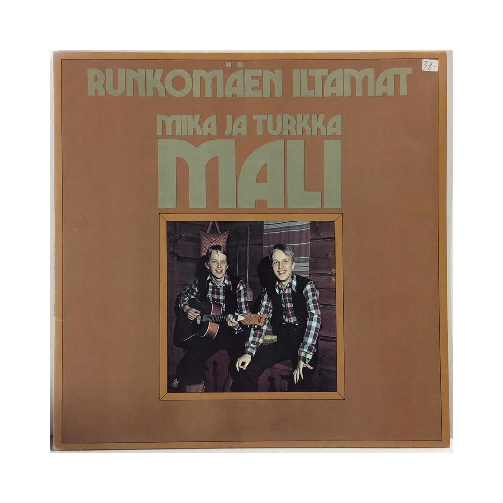 Mali Mika Ja Turkka: Runkomäen Iltamat  kansi EX levy EX Käytetty LP