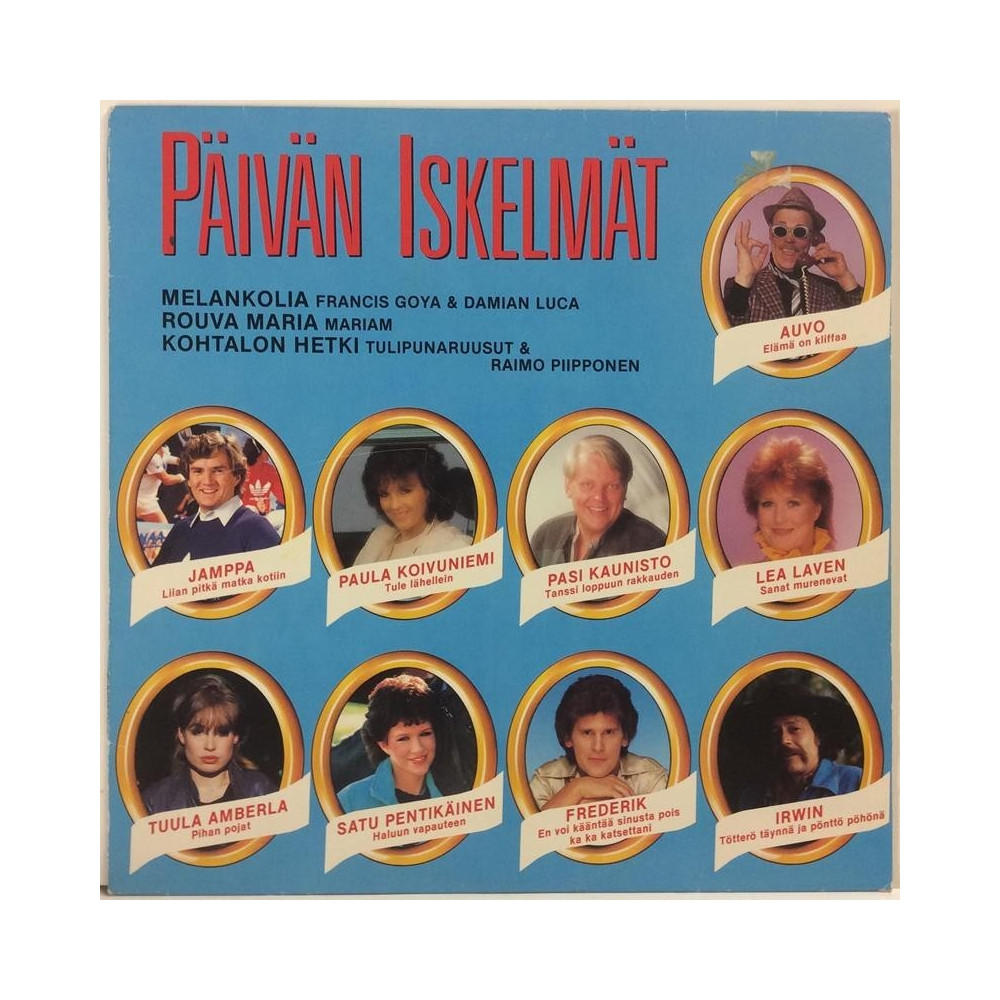 Eri Esittäjiä: Päivän Iskelmät 4 Irwin ym.  kansi EX levy EX Käytetty LP