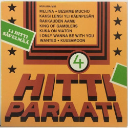 Eri Esittäjiä 1977 MTHLP 1003 Hittiparaati 4 Begagnat LP