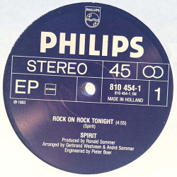 Spirit ( funk/soul spirit) : Rock On Roc / Tonight maxi-single - Used 12”