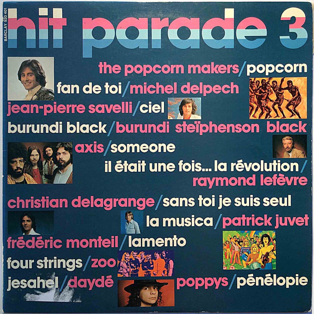 Various Artists 1970’s 920 401 C Hit Parade 3 Second hand LP