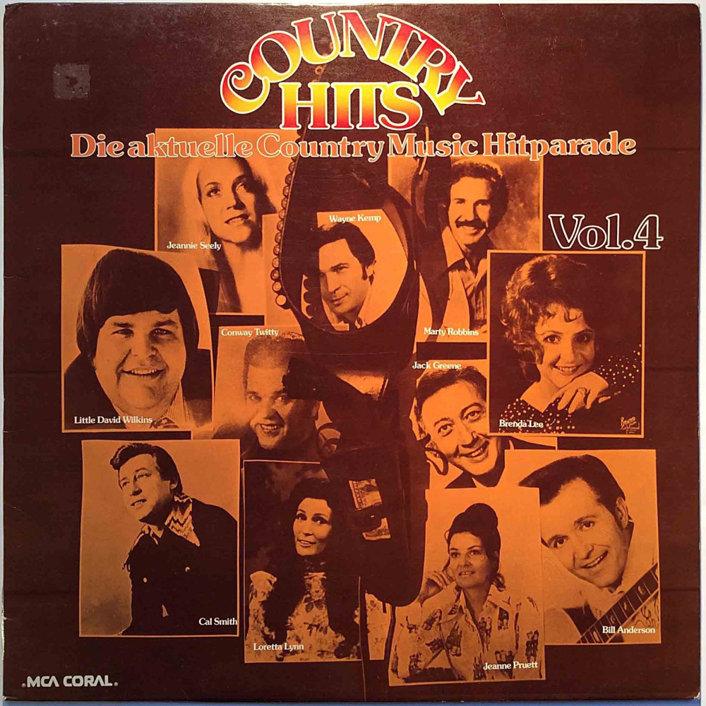 Various Artists 1975 PCO 7783 Country Hits Volume 4 Second hand LP