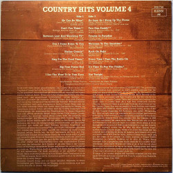 Various Artists 1975 PCO 7783 Country Hits Volume 4 Second hand LP