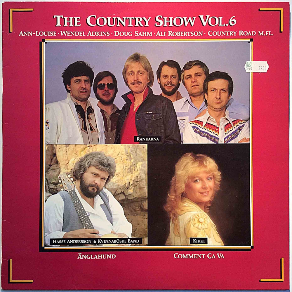 Various Artists: Country Show Vol.6  kansi VG+ levy EX- Käytetty LP