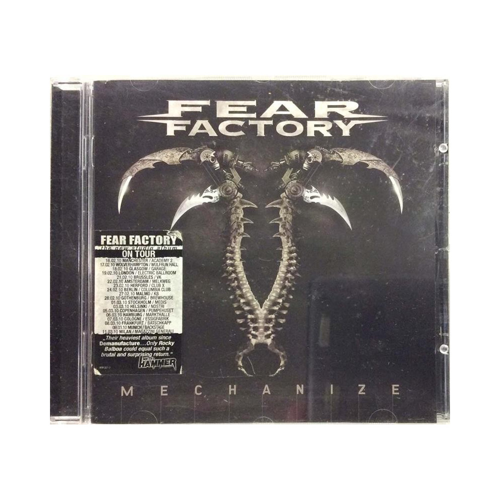 Fear Factory : Mechanize 2010 HEAVY AFM tuotelaji: Käytetty CD