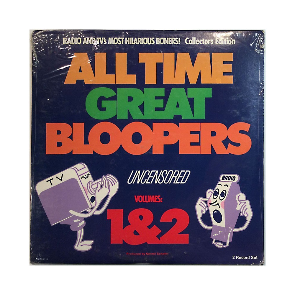 Kermit Schafer 1977 MCA2-4116 All Time Great Bloopers 2LP Used LP