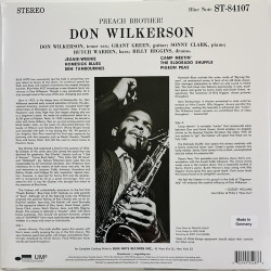 Wilkerson Don 1962 ST-84107 Preach Brother! LP