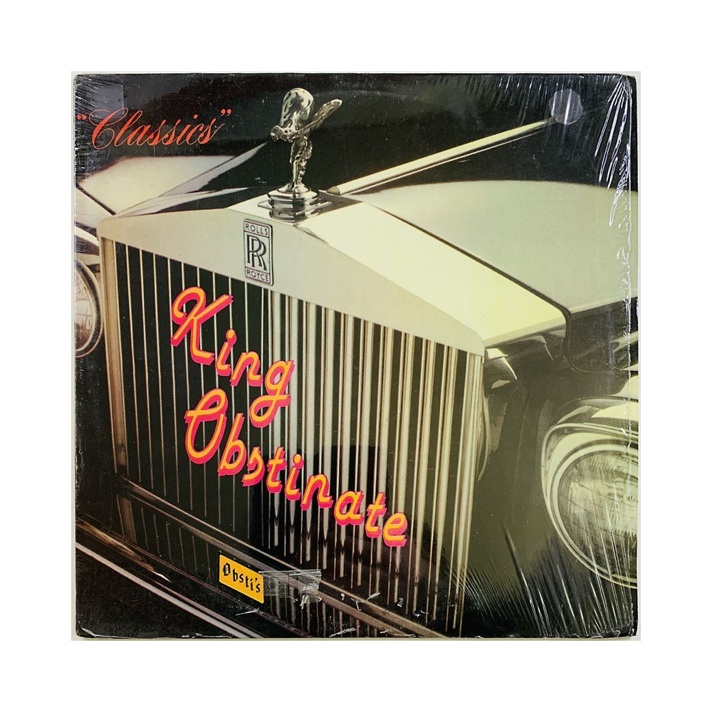 King Obstinate LP Classics, calypso soca  kansi EX levy EX Käytetty LP